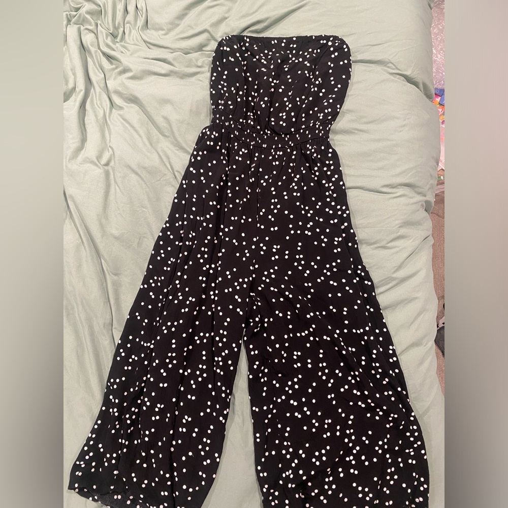 Polka dot jumpsuit